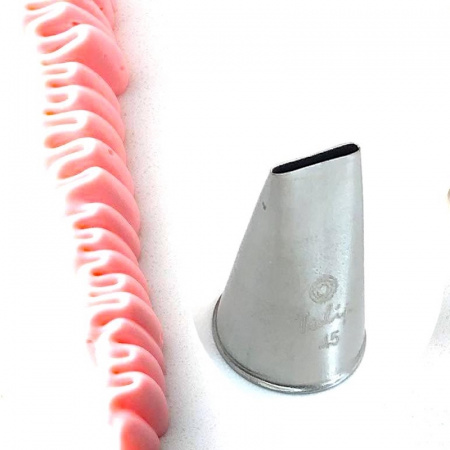 Кондитерская насадка лента №44 Tulip™ (Smooth Basketweave) Кондитерская насадка лента №44 Tulip™ (Smooth Basketweave)