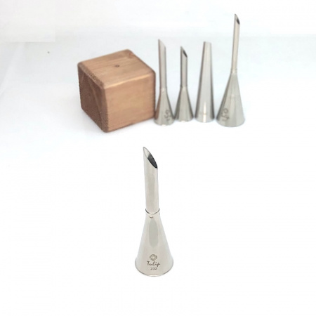 Кондитерские насадки для начинки №230, 231, 232 Tulip™ | Fritter Tube Кондитерские насадки для начинки №230, 231, 232 Tulip™ | Fritter Tube