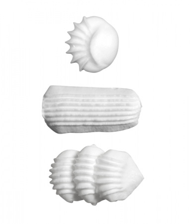 Кондитерская насадка 98 Tulip™ лента с зубчиками ракушка (Shell Basketweave) малая, прорезь 10 мм Кондитерская насадка 98 Tulip™ лента с зубчиками ракушка (Shell Basketweave) малая, прорезь 10 мм