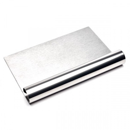 Кондитерский шпатель метал. прямой с ручкой | высота 13,15,20,22 см