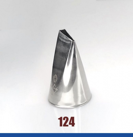 Кондитерская насадка лепесток розы прямой №124 Tulip™ Кондитерская насадка лепесток розы прямой №124 Tulip™