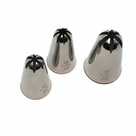 Кондитерскиая насадка закрытая звезда №852 (2D) Tulip™ | стандартный размер Кондитерскиая насадка закрытая звезда №852 (2D) Tulip™ | стандартный размер