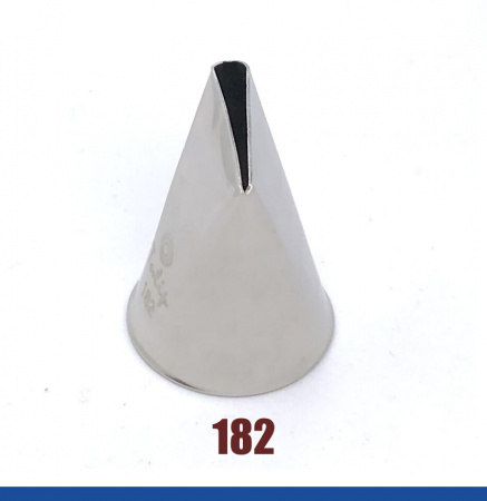 Кондитерская насадка 182 Tulip, Корея, прямой лепесток с округлой прорезью 16 мм Кондитерская насадка 182 Tulip, Корея, прямой лепесток с округлой прорезью 16 мм