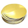 Подложка для торта Золото/Жемчуг 2х сторон. 0.8 мм, Ø 220 мм Подложка для торта Золото/Жемчуг 2х сторон. 0.8 мм, Ø 220 мм