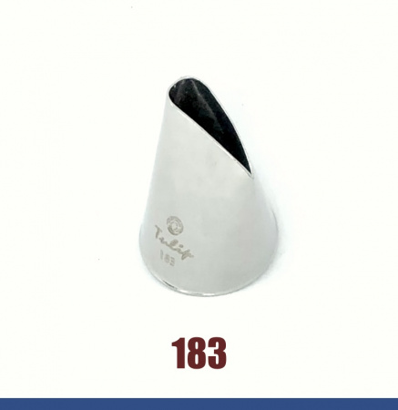 Кондитерская насадка 183 Tulip, Корея, прямой лепесток с округлой прорезью 21 мм Кондитерская насадка 183 Tulip, Корея, прямой лепесток с округлой прорезью 21 мм