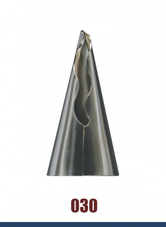 Кондитерская насадка 030 Tulip рюшевая (Ruffle) Кондитерская насадка 030 Tulip рюшевая (Ruffle)