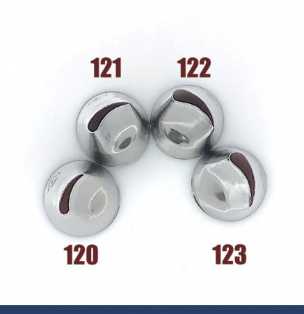 Кондитерские насадки лепесток розы изогнутый №120, 121, 122, 123 Tulip™ | набор 4 шт | средний размер Кондитерские насадки лепесток розы изогнутый №120, 121, 122, 123 Tulip™ | набор 4 шт | средний размер