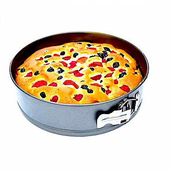 Форма для выпечки металлическая разъёмная антипригарная | Кольца Ø 18-28 см, высота 7 см