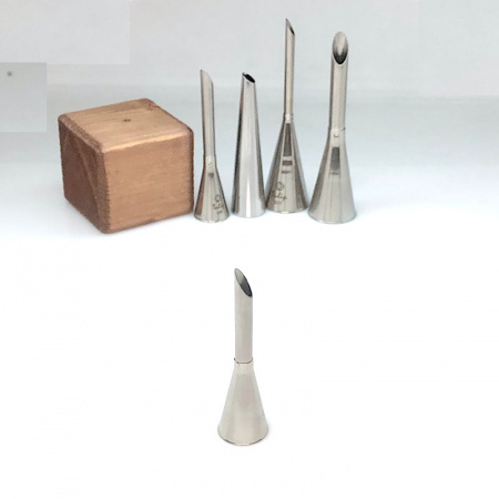 Кондитерские насадки для начинки №230, 231, 232 Tulip™ | Fritter Tube Кондитерские насадки для начинки №230, 231, 232 Tulip™ | Fritter Tube