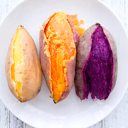 Батат фиолетовый сухой сок (пудра) Батат фиолетовый сухой сок (пудра)