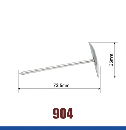 Кондитерский гвоздик 904 Tulip™ выпуклый мини Ø 35 мм Кондитерский гвоздик 904 Tulip™ выпуклый мини Ø 35 мм
