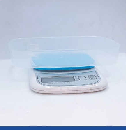 Кухонные весы на 5 кг (с низкой чашкой 700 мл) Кухонные весы на 5 кг (с низкой чашкой 700 мл)