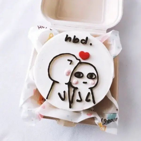 Коробка для бенто торта 15•15•8 см | БИО