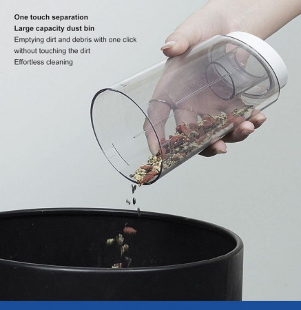 Пылесос вакуумный беспроводной для дома и авто JB-168