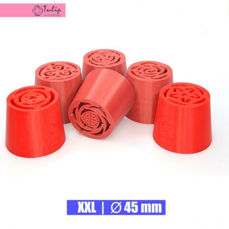 Насадка XXL Нежная Роза №312 (PLA пластик) Насадка XXL Нежная Роза №312 (PLA пластик)