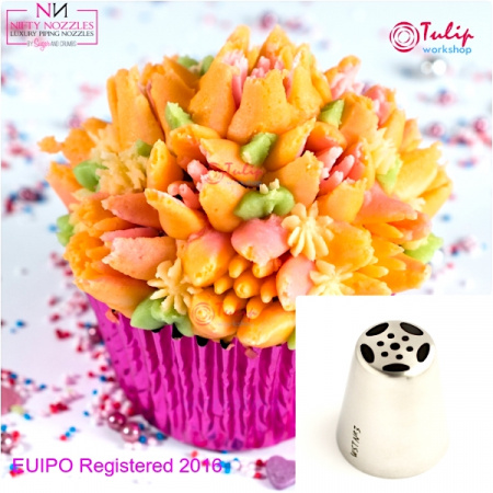 Насадка Тюльпан №3 пяти лепестковая | L размер (Russian Tulip Nozzle #3 Five Petals | L size | by Tulip Workshop) Насадка Тюльпан №3 пяти лепестковая | L размер (Russian Tulip Nozzle #3 Five Petals | L size | by Tulip Workshop)