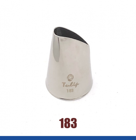 Кондитерская насадка 183 Tulip, Корея, прямой лепесток с округлой прорезью 21 мм Кондитерская насадка 183 Tulip, Корея, прямой лепесток с округлой прорезью 21 мм