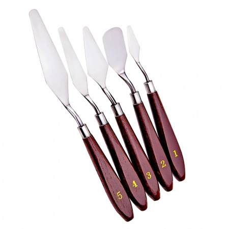 Кондитерские лопатки в наборе 5 шт (масхитины) Кондитерские лопатки в наборе 5 шт (масхитины)