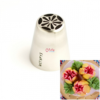 Насадка Тюльпан №13 Летний | L размер (Russian Tulip Nozzle #13 Summer | L size | by Tulip Workshop) Насадка Тюльпан №13 Летний | L размер (Russian Tulip Nozzle #13 Summer | L size | by Tulip Workshop)